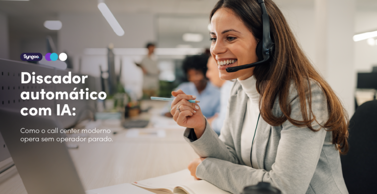 Discador automático com IA: como o call center moderno opera sem operador parado