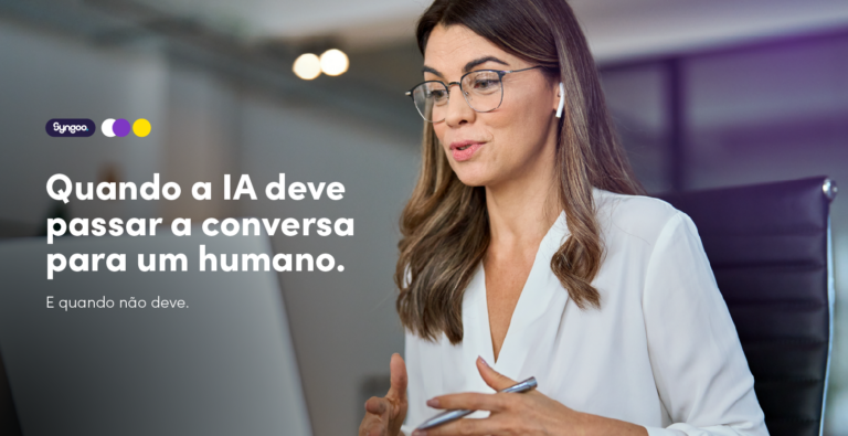 Quando a IA deve passar a conversa para um humano (e quando não deve)