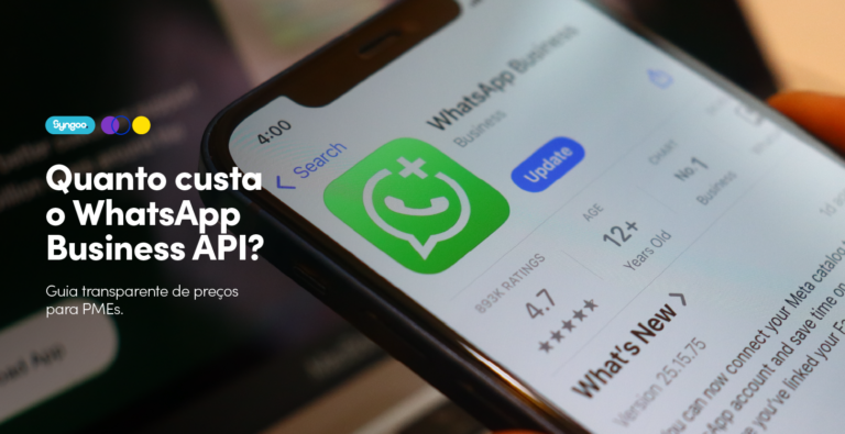 Quanto custa o WhatsApp Business API? Guia transparente de preços para PMEs